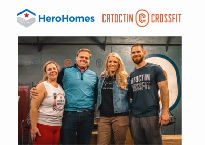 HeroHomes Receives Donation From Local Community Gym